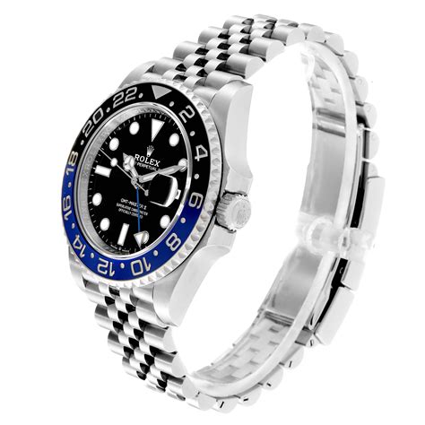 blue black rolex|batman rolex watch cost.